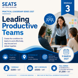 Leading Productive Teams